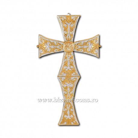 Cruce Binecuvantare - aurita si argintata X70-640 Cruce Binecuvantare - aurita si argintata X70-640