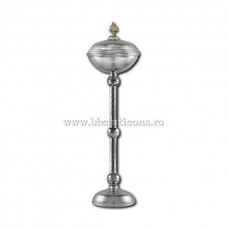 VAS anafora cu picior nichelat simplu - X103-848N VAS anafora cu picior nichelat simplu - X103-848N