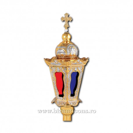 FELINAR procesiune mediu aurit si argintat - X75-686 / 66-471 FELINAR procesiune mediu aurit si argintat - X75-686 / 66-471
