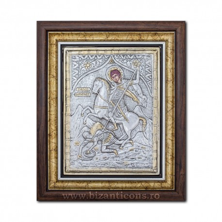 ICOANA rama Ag925 SF Dumitru 36x44 K700-014 ICOANA rama Ag925 SF Dumitru 36x44 K700-014