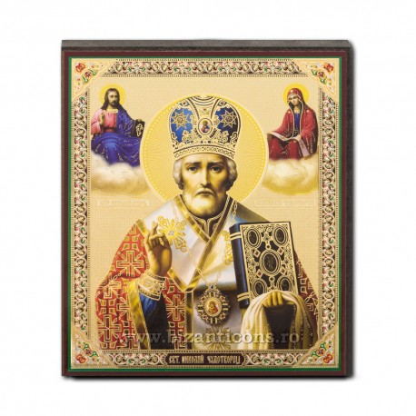 1852-009 Icoana ruseasca mdf 10x12 Sf Nicolae 1852-009 Icoana ruseasca mdf 10x12 Sf Nicolae