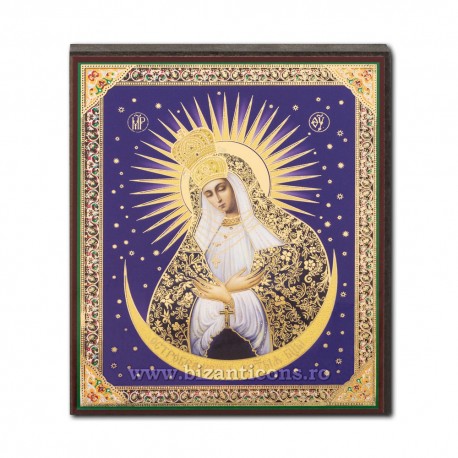 1852-067 Icoana ruseasca mdf 10x12 MD Ostrobramskaya 1852-067 Icoana ruseasca mdf 10x12 MD Ostrobramskaya