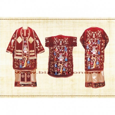 Veşmânt Arhieresc - Brodat - Material Textil Veşmânt Arhieresc - Brodat - Material Textil