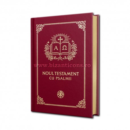 71-424 Noul Testament cu Psalmi - maro cotor aurit - mic 71-424 Noul Testament cu Psalmi - maro cotor aurit - mic