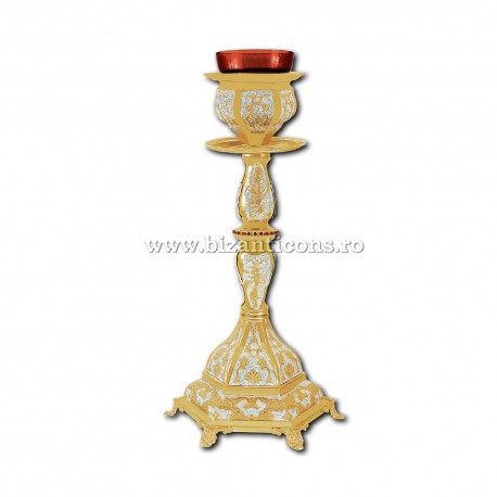 Candela masa - aurita si argintata X40-323 Candela masa - aurita si argintata X40-323